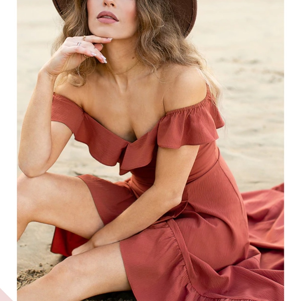 •Joyfolie Rah Dress In Rose Petal•